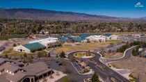 Image for story: Sky Vision gets aerial view of Bishop Manogue Catholic High School in South Reno