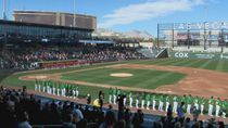 Image for story: A's to release new renderings of planned Las Vegas baseball stadium